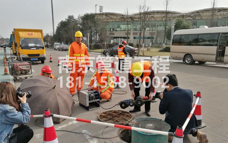 219阳光嘉园管道检测